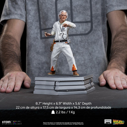 Iron Studios Back to the Future Doc Brown 1:10 Scale Statue [PRE-ORDER: Expected Availability Apr - Jun 2024!]