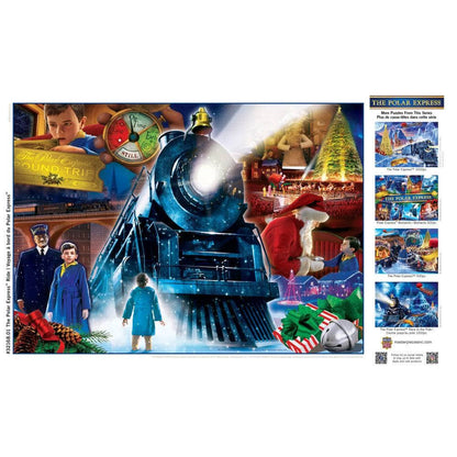 The Polar Express - Ride 500 Piece Glitter Jigsaw Puzzle