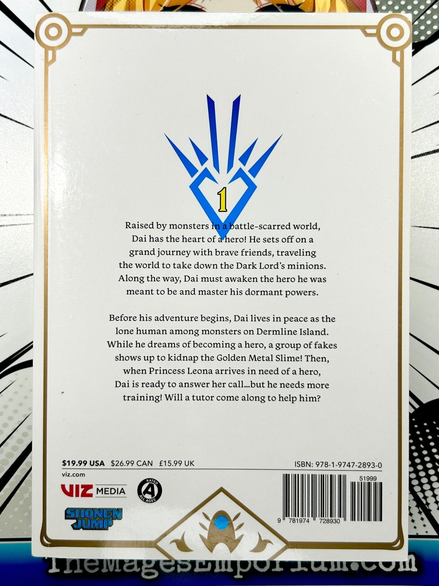 Dragon Quest The Adventure of Dai Vol 1