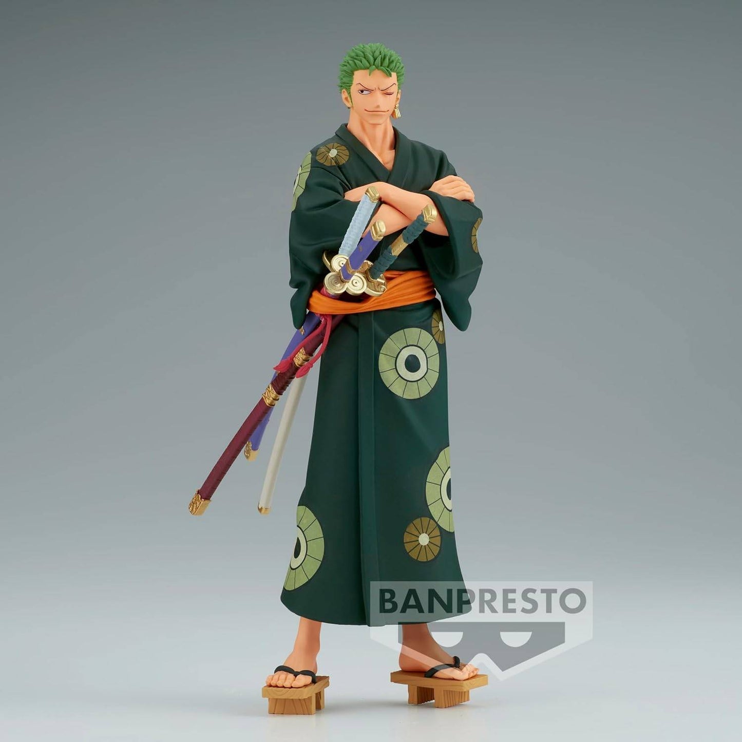 One Piece The Grandline Series Roronoa Zoro Yukata Ver. Figure, 6.7"