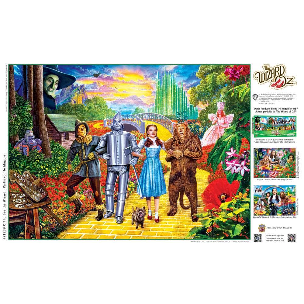 The Wizard of Oz - Off to See the Wizard 1000 Piece Jigsaw Puzzle