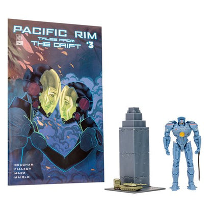 McFarlane Toys Pacific Rim Jaeger Wave 1 4-Zoll-Actionfigur mit Comicbuch – Wählen Sie eine Figur 