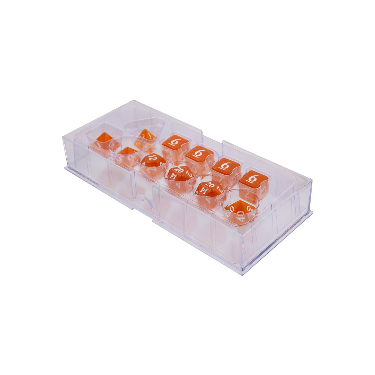 Ultra PRO: 11-Dice Set - Eclipse (Pumpkin Orange)