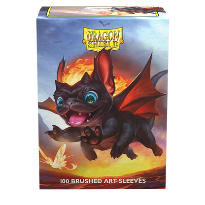 Dragon Shield: Standard 100ct Brushed Art Sleeves - The Wufdragon