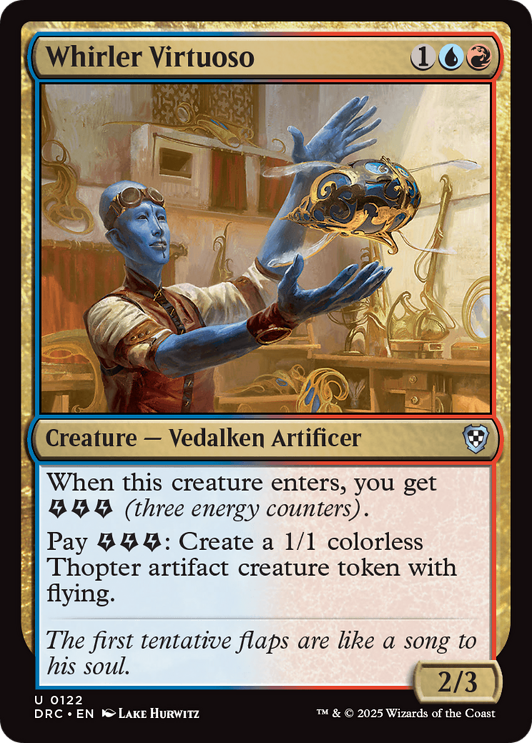 Whirler Virtuoso (DRC-122) - Commander: Aetherdrift