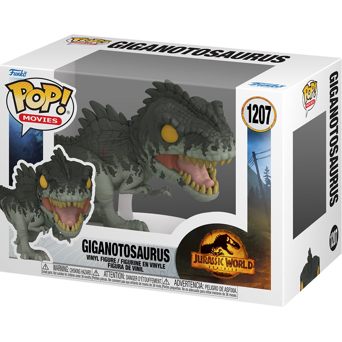 POP! Movies: 1207 Jurassic World Dominion, Giganotosaurus