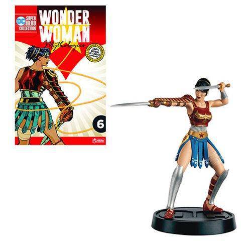 Eaglemoss DC Wonder Woman Mythologies Divine Armor Statue with Collector Magazine #6