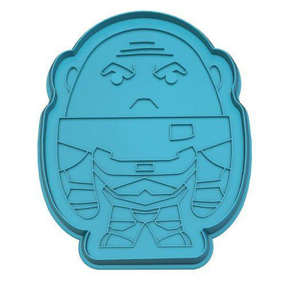 Eaglemoss Doctor Who Monsters Cookie Cutter & Tea Towel Tin