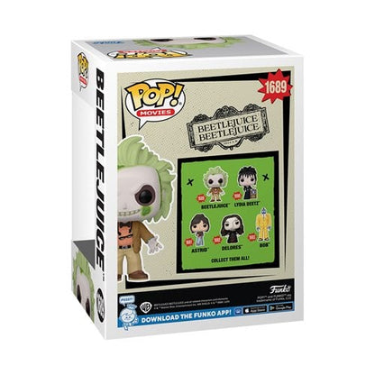 Funko Pop! Movies 1689 -  Beetlejuice 2 - Beetlejuice Vinyl Figure