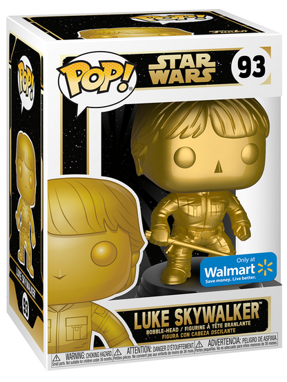 POP! Star Wars: 93 SW, Luke Skywalker (Gold) Exclusive