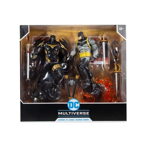 Batman v Azrael - 2 Pack, 1:10 Scale Action Figures, 7"- DC Collector - McFarlane Toys