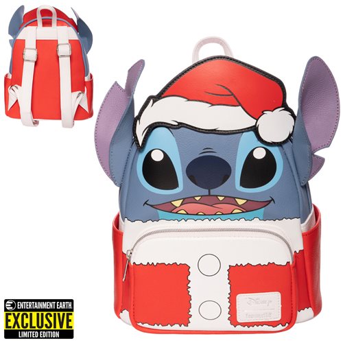 Lilo &amp; Stitch Holiday Santa Stitch Mini-Rucksack – exklusiv bei Entertainment Earth