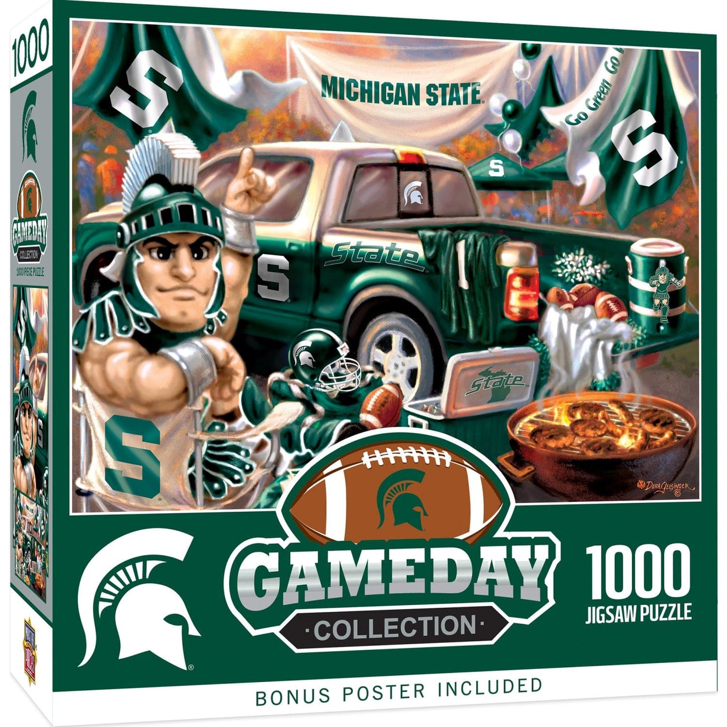 Michigan State Spartans - Gameday 1000 Piece Jigsaw Puzzle