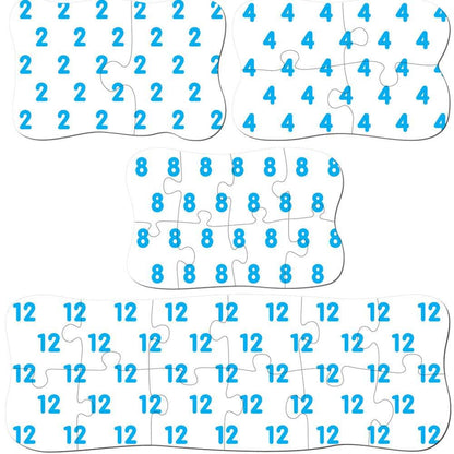 123's - Educational 4-Pack Jigsaw Puzzles