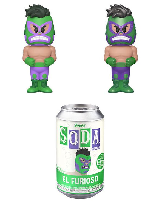 Funko Vinyl SODA: Luchadores - Hulk Vinyl Figure