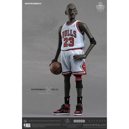 Enterbay x Eric So Michael Jordan Chicago Bulls Heimtrikot, Actionfigur im Maßstab 1:6