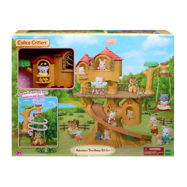 Calico Critters Adventure Tree House Gift Set