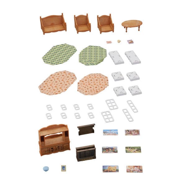 Calico Critters Comfy Living Room Set