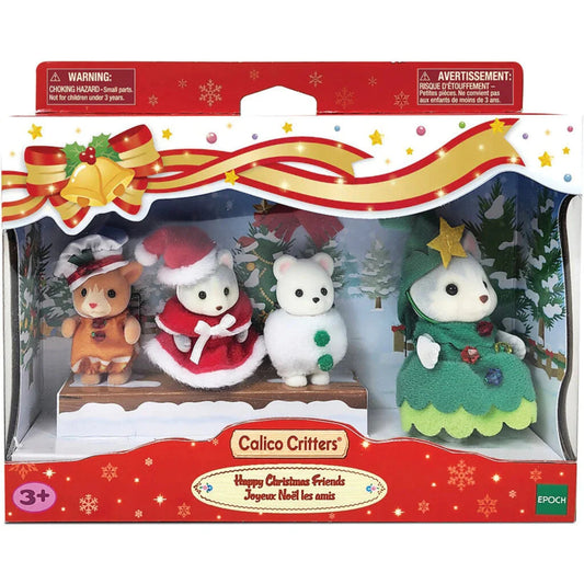 Calico Critters Happy Christmas Friends