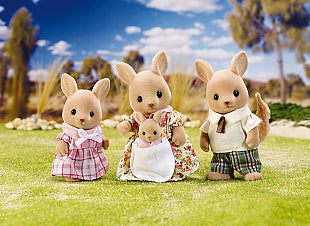 Calico Critters Hopper Kangaroo Family