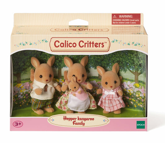 Calico Critters Hopper Kangaroo Family