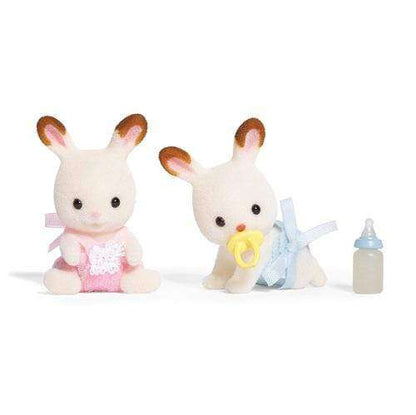 Calico Critters Chocolate Hopscotch Rabbit Twins