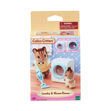 Calico Critters Laundry & Vacuum Cleaner