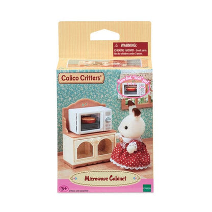 Calico Critters Microwave Cabinet