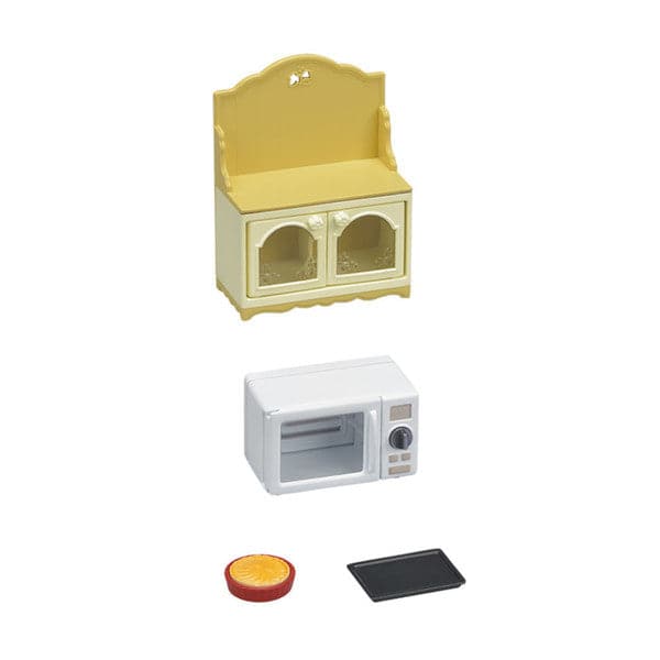 Calico Critters Microwave Cabinet