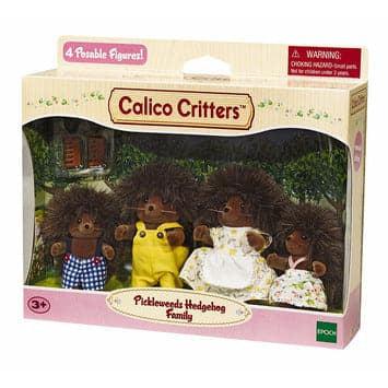 Calico Critters Pickleweeds Hedgehog Family