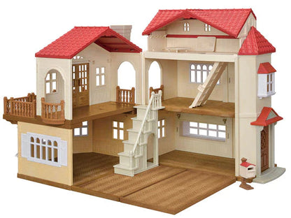 Calico Critters Red Roof Country Home - Secret Attic Playroom