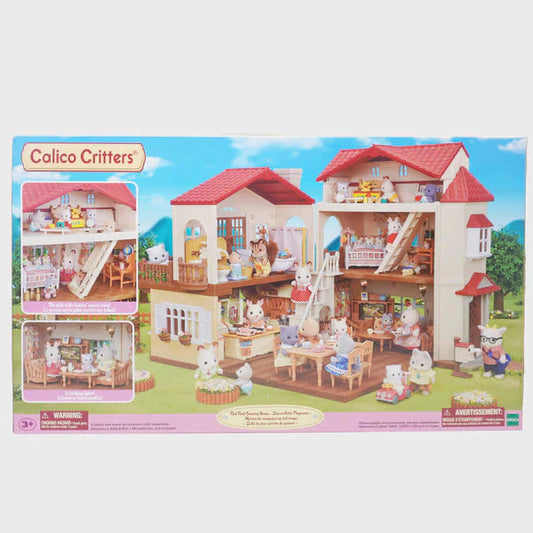 Calico Critters Red Roof Country Home - Secret Attic Playroom