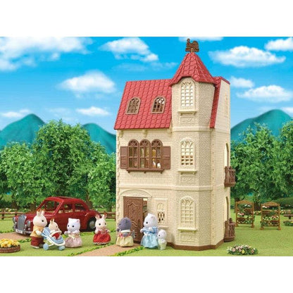 Calico Critters Red Roof Tower Home