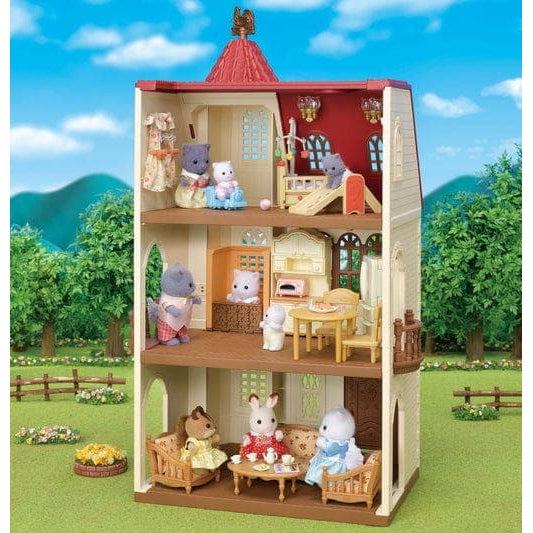 Calico Critters Red Roof Tower Home