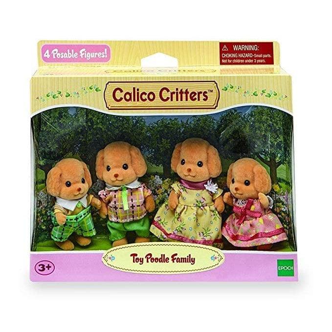 Calico Critters Toy Poodle Family