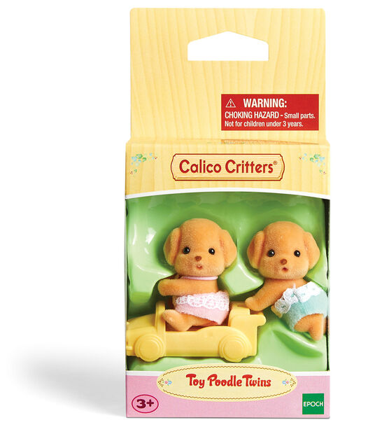 Calico Critters Toy Poodle Twins