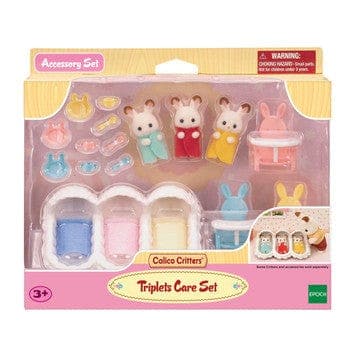 Calico Critters Triplets Care Set