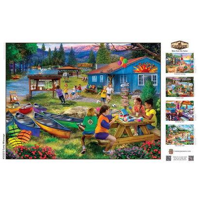 Campside - Camp Wiwanago 300 Piece EZ Grip Jigsaw Puzzle