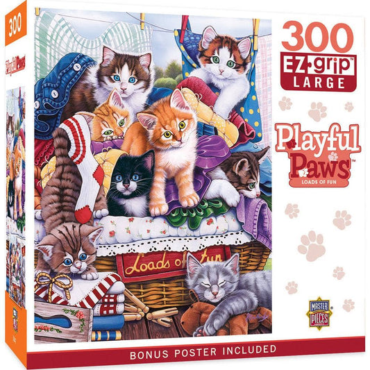 Playful Paws - Loads of Fun 300 Piece EZ Grip Jigsaw Puzzle