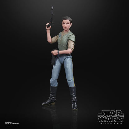 Star Wars: The Black Series - Leia Organa (Endor Battle Poncho) (Return of the Jedi) 6-Inch Action Figure