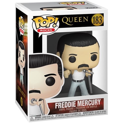 Funko Pop!  Rocks - Queen - Freddie Mercury Vinyl Figure - Select Figure(s)