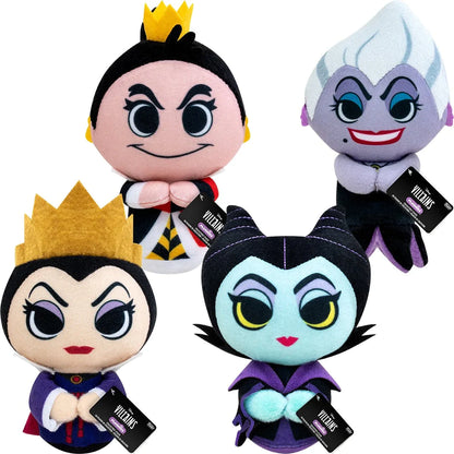 Funko: Disney Villains 4-Inch Plush