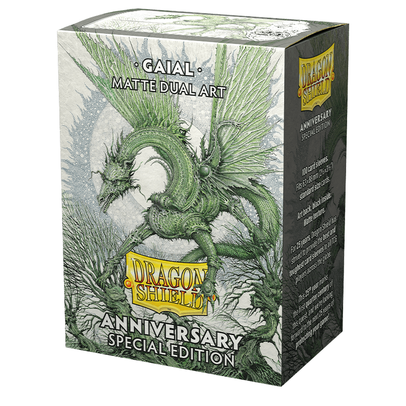 Dragon Shield: Standard 100ct Art Sleeves - Anniversary Special Edition (Gaial - Dual Matte)