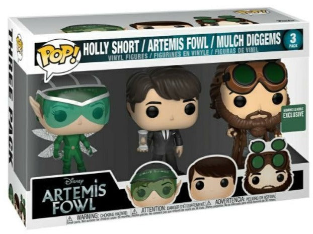 POP! Disney: Artemis Fowl, Holly / Artemis / Mulch (3-PK) Exclusive