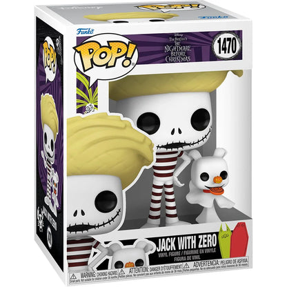 The Nightmare Before Christmas Jack with Zero (Beach) Funko Pop!