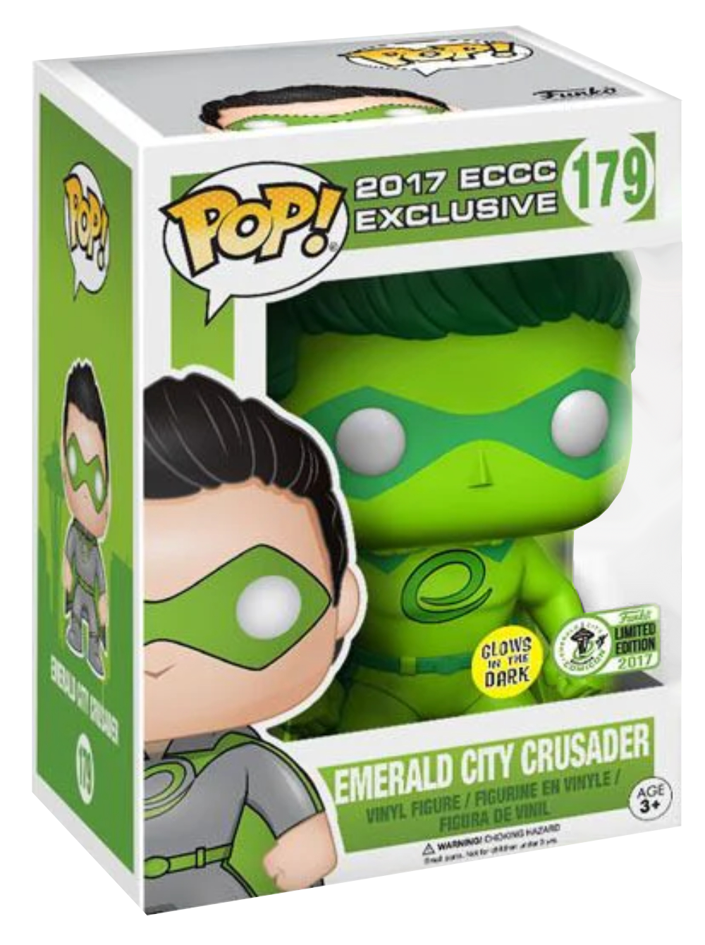 POP! Heroes: 179 EC, Emerald City Crusader (2,500 PCS) (GITD) Exclusive