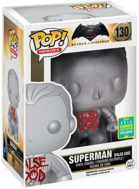 POP! Heroes: 130 Batman vs Superman, Superman (False God) Exclusive