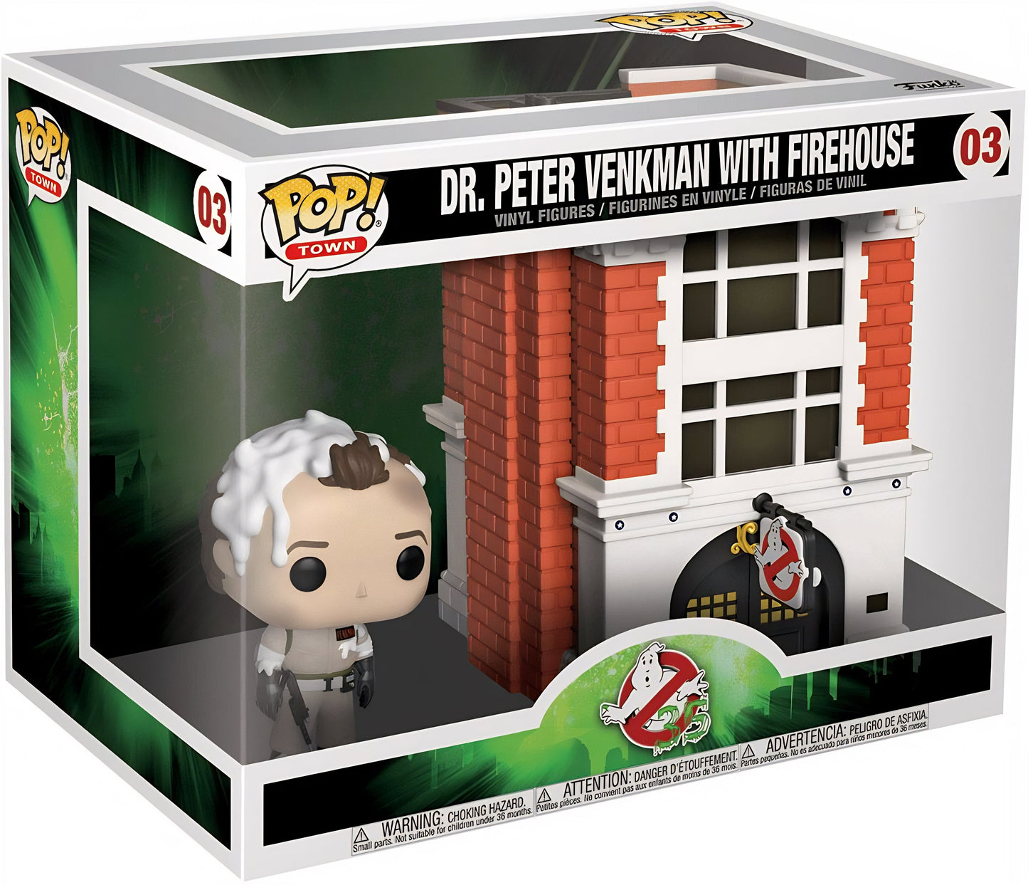 POP! Town (Movies): 03 Ghostbusters, Dr. Peter Venkman (Firehouse)