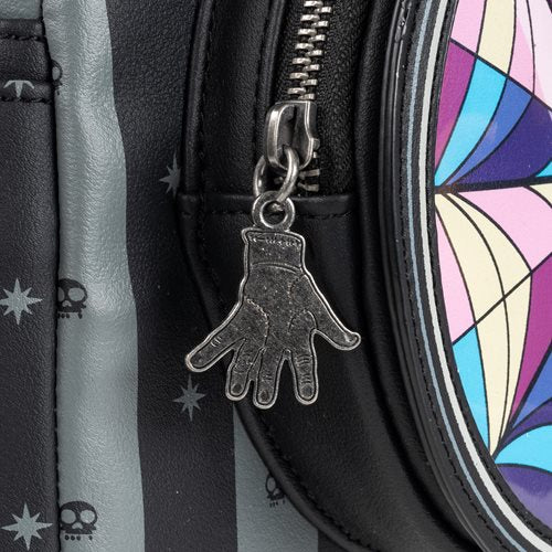 Loungefly Wednesday Nevermore Mini-Backpack - Entertainment Earth Exclusive