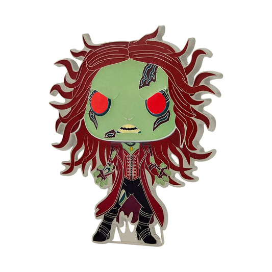 Funko Pin: Marvel's What If Zombie Scarlet Witch Glow-in-the-Dark